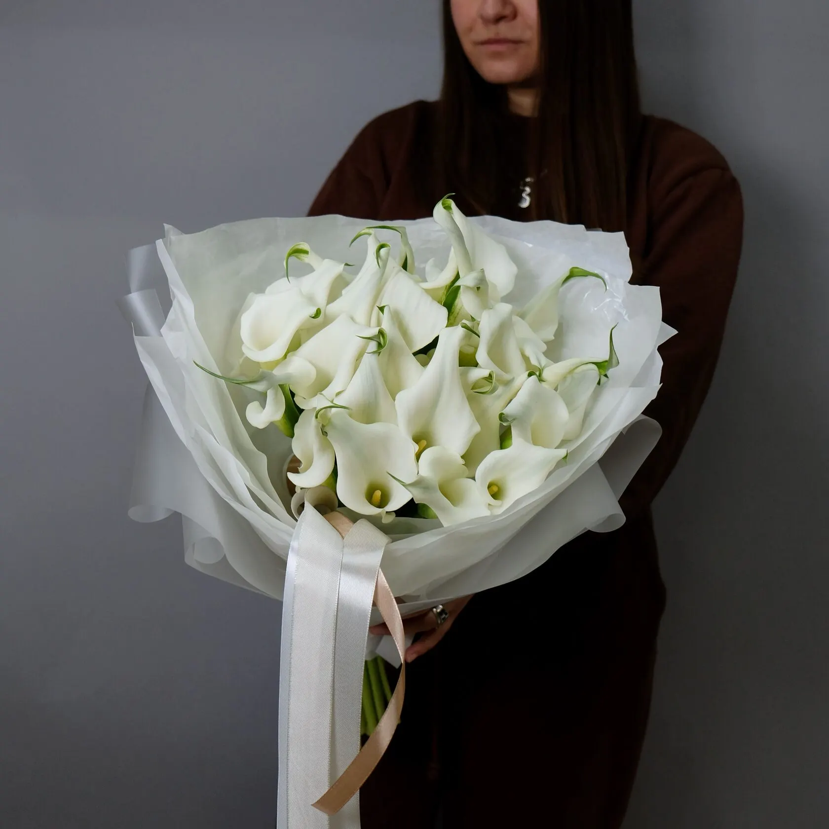 Фото букет Каллы белые, фото 6