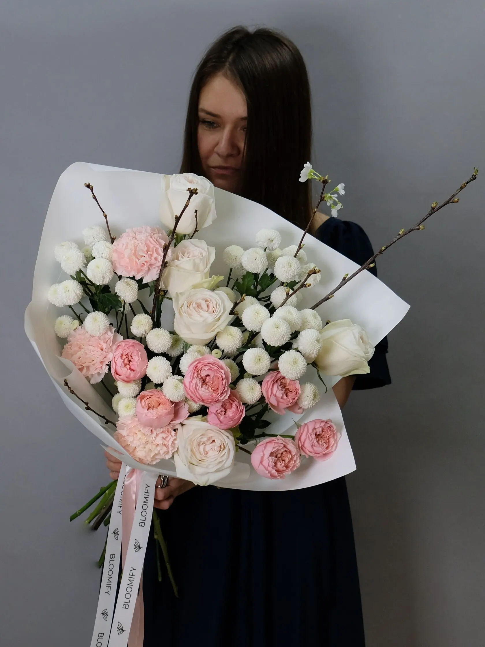 Фото букет Белый Взгляд